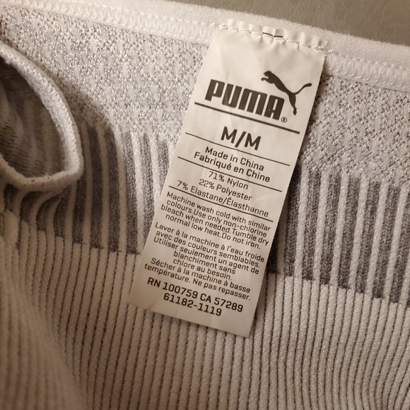 Puma Sports Bras Size Medium - Picture 2 of 6